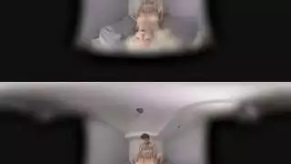 جنس صريح بالواقع الافتراضي: عاهرة تأخذ قضيبًا كبيرًا في عالم افتراضي