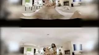 ضعف المتعة: بورن بالواقع الافتراضي مع شراميط وقضيب ضخم