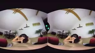 شريط جنس في آر من وجهة نظري: فتاة صغيرة تركب زبي الصلب بلا توقف