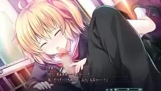 فتاة رسوم متحركة ناشجة تُهيمن عليها ممارسة جنسية قوية