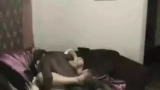 سكي زنجي مع صقيرة