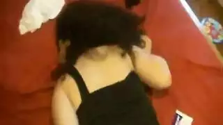 امرأة مصرية ناضجة في حالة هياج: تركيب ديلدو، جنس فموي ونكاح قاس