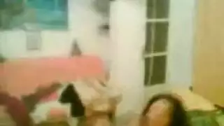 سكس عربي جماعي فتاتين في بيت الدعارة يتناكوا من زبونين جامدين